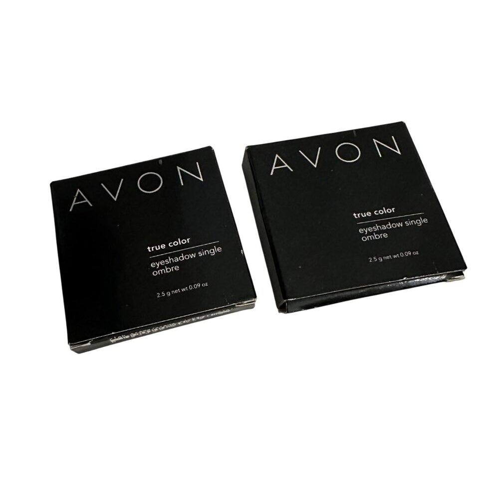 Avon True Color Eyeshadow‎ Single E101 Rich Creme 2.5g net wt 2009 Lot of 2 NEW